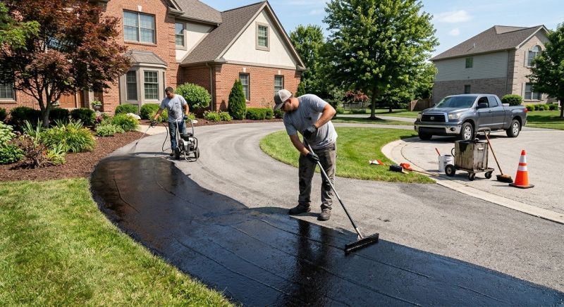 Blacktop Driveway Sealing in Fort Collins, CO