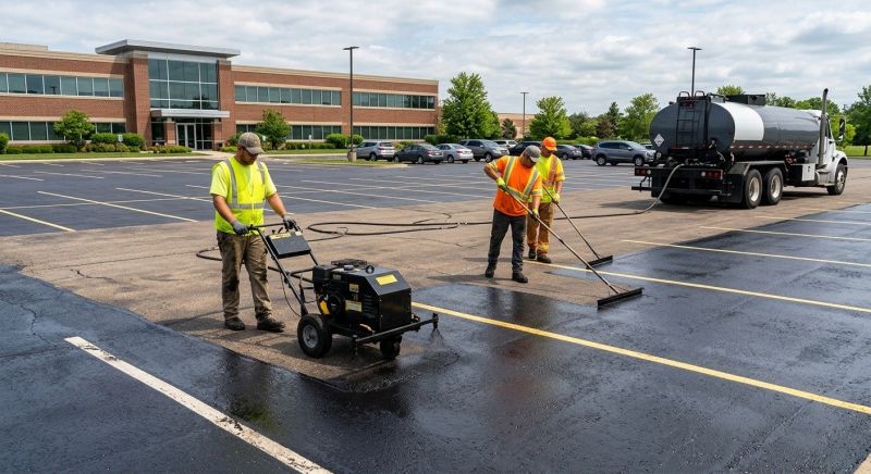 Commercial Pavement Sealing in Tampa, FL